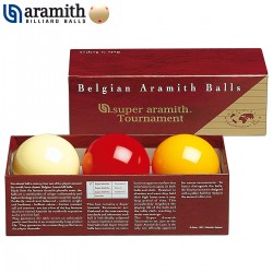 Bolas Carambola Super Aramith Tournament - 61,5mm