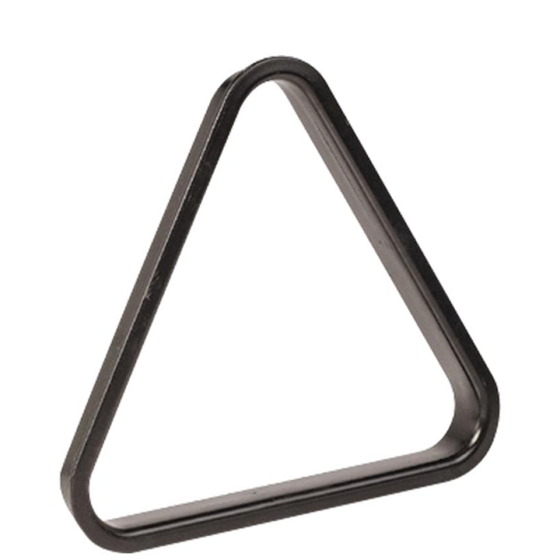 Triangulo Plástico Negro - Pool Inglés 50,8mm