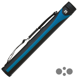 Taquera Billar Style SY para 2 mazas y 2 flechas color Negra/Azul.