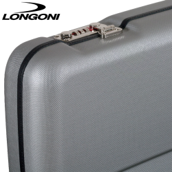 Maletín Longoni Avant ABS color aluminios con capacidad para 2 mazas, 4 flechas y extensión 3Lobite.